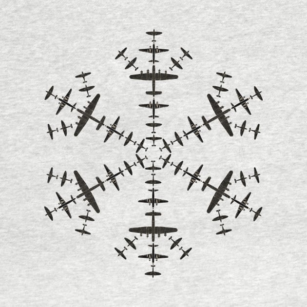 Battle of Britain Snowflake by TeeMax